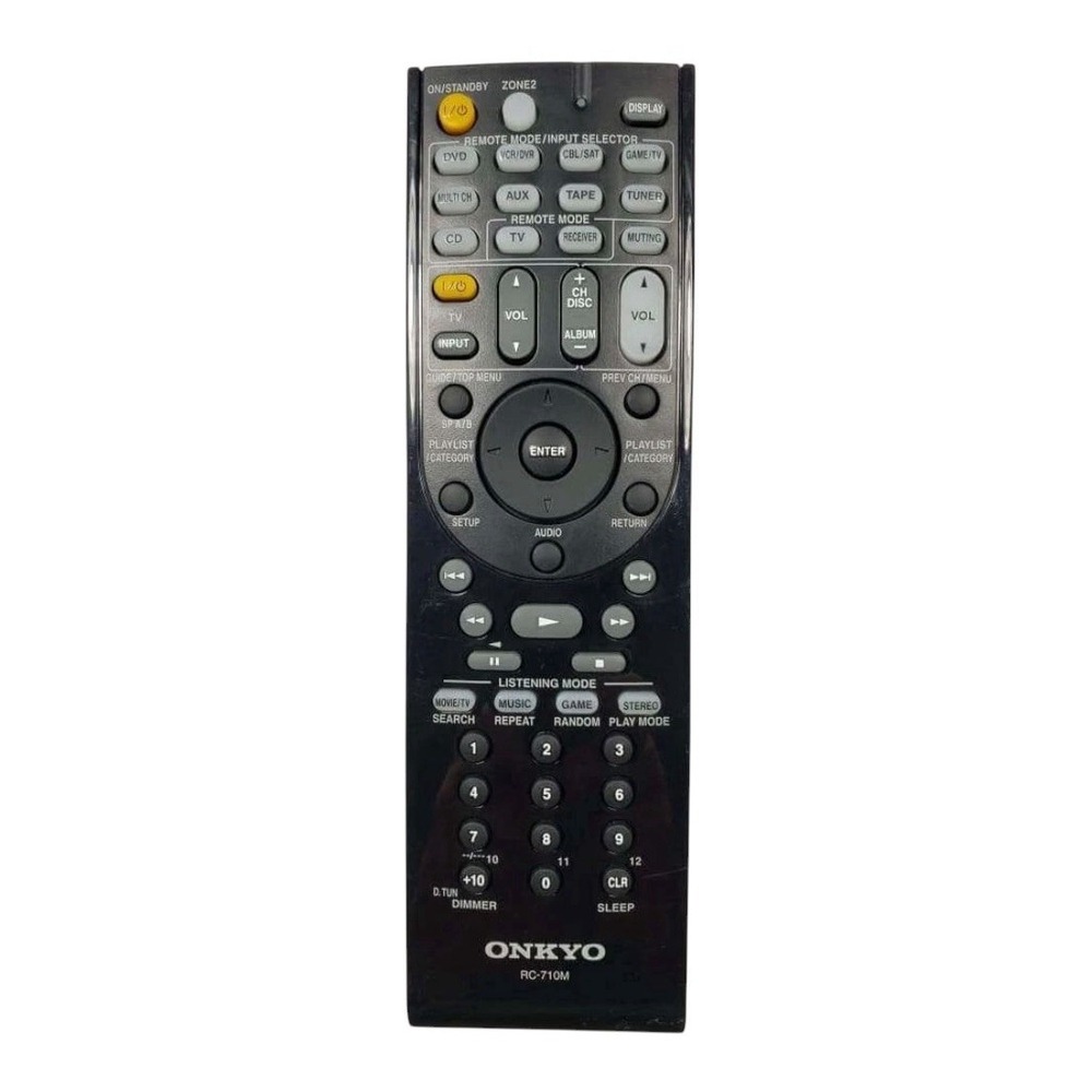Onkyo RC-710M AV System Remote Control for TXSR606B, TXSR606S, HTS7100